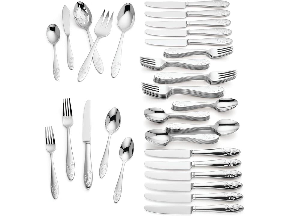 Lenox Butterfly Meadow 65-Piece Flatware Set