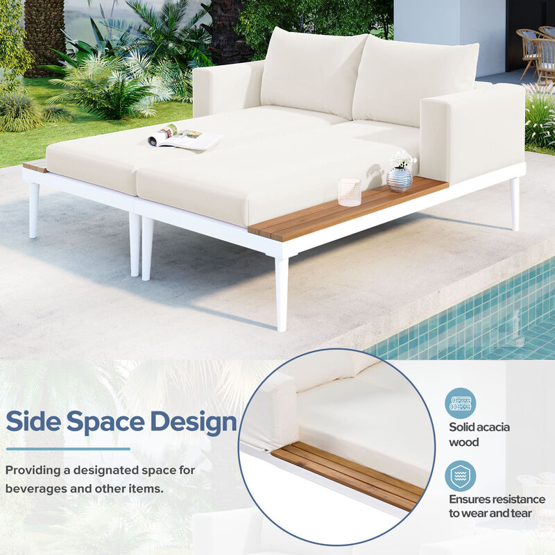 Merax Modern Outdoor Daybed Patio