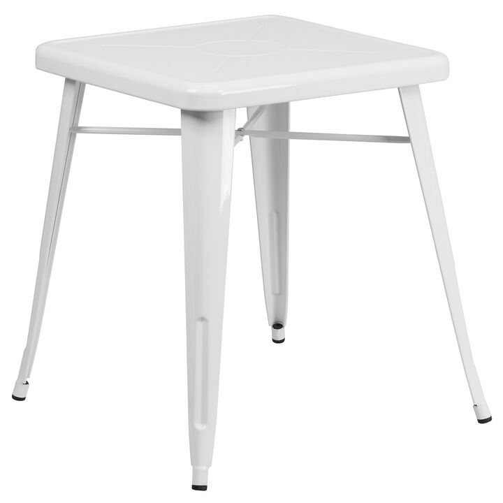 23.75SQ  Metal Table