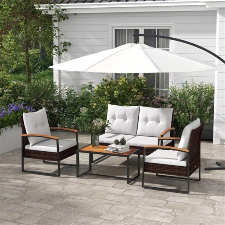 Garden Sofa Set – Comfortable Outdoor Seating for Patio, Backyard & Deck with Cushions