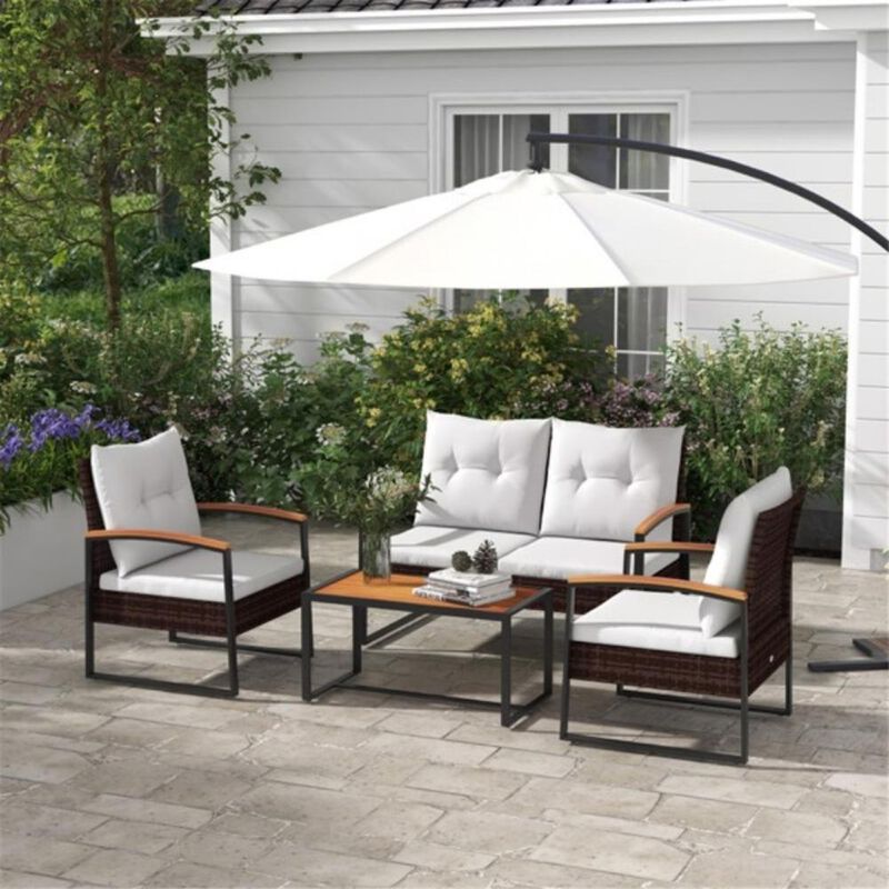 Garden Sofa Set – Comfortable Outdoor Seating for Patio, Backyard & Deck with Cushions