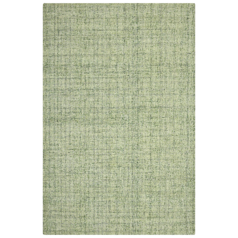 Laurel Farmhouse Plaid Hand-Tufted Blue Spruce Area Rug, 7'6" X 9'6"