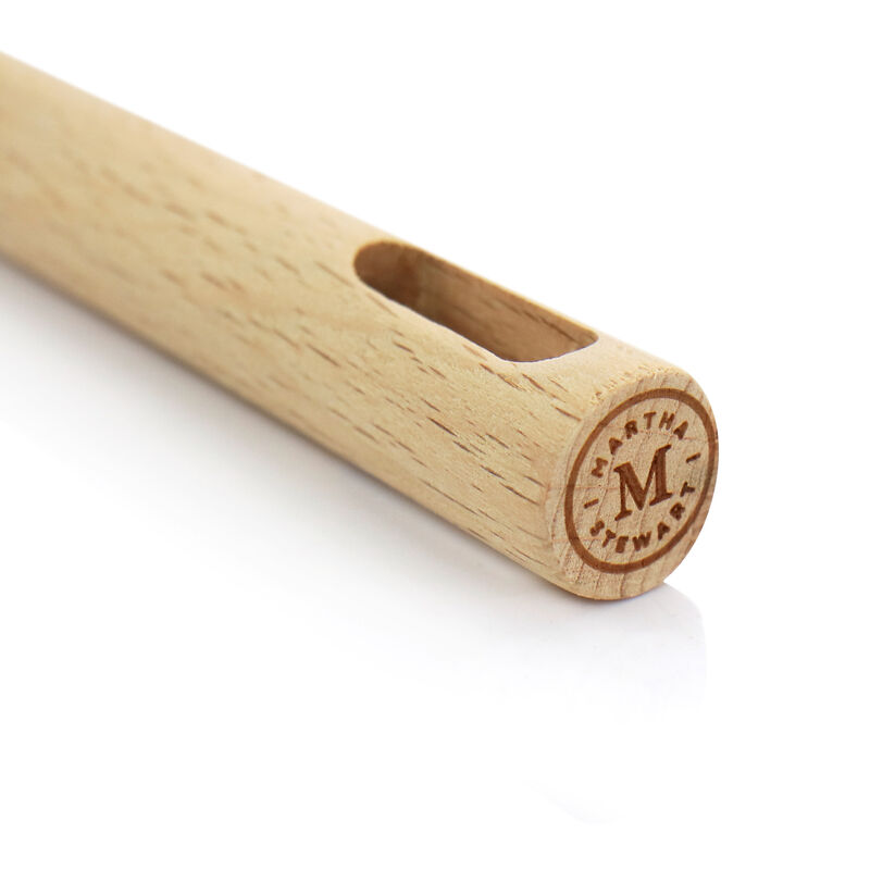 Martha Stewart Bainford Silicone Mini Brush Kitchen Utensil in Taupe