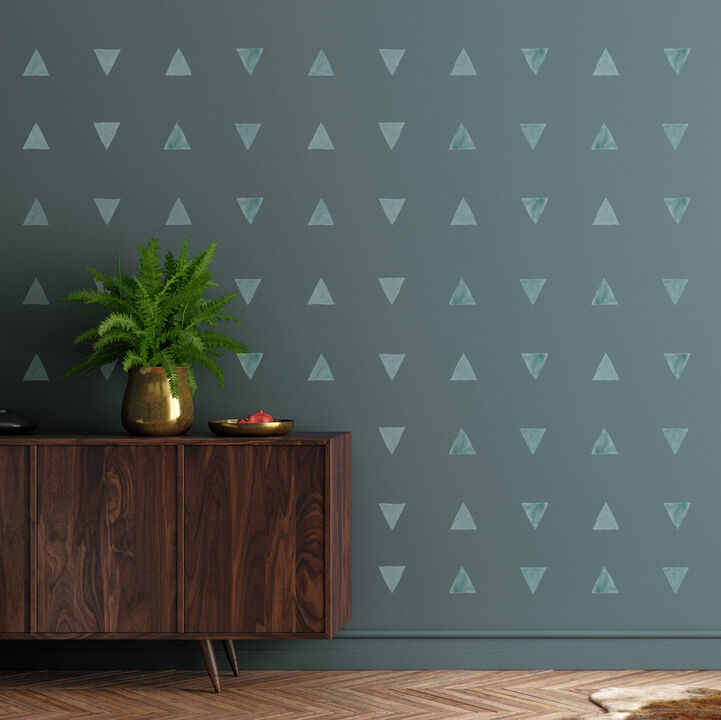 Triangles - Teal
