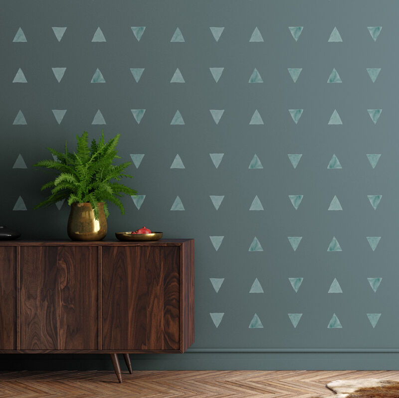 Triangles - Teal