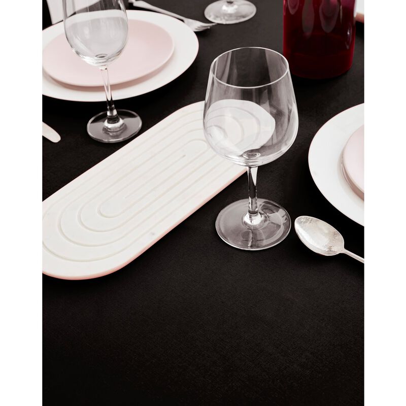 Solino Home Cotton Linen Plain Tablecloth | Dru for Thanksgiving, Christmas