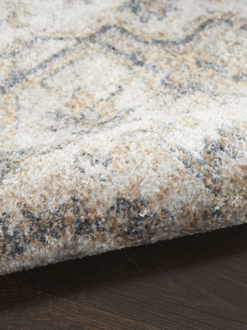 Astra Machine Washable ASW12 Silver/Gray 7'10" x 10' Rug