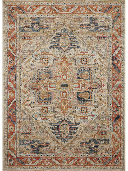 Jocelyn JOC01 Sand/Multi 7'10" x 10' Rug