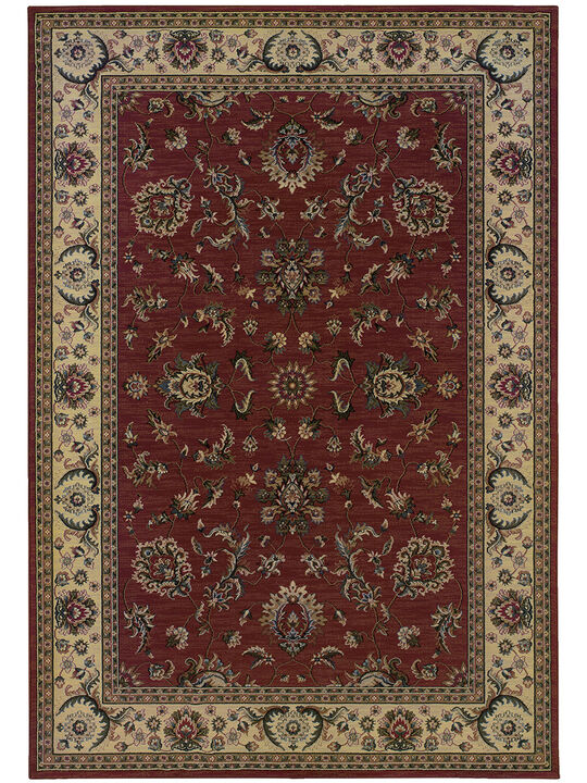 Ariana 4' x 6' Red Rug