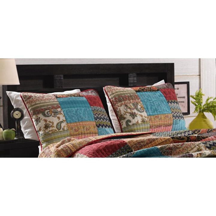 Greenland Home Fashion New Bohemian Sham - King 20x36", Multi