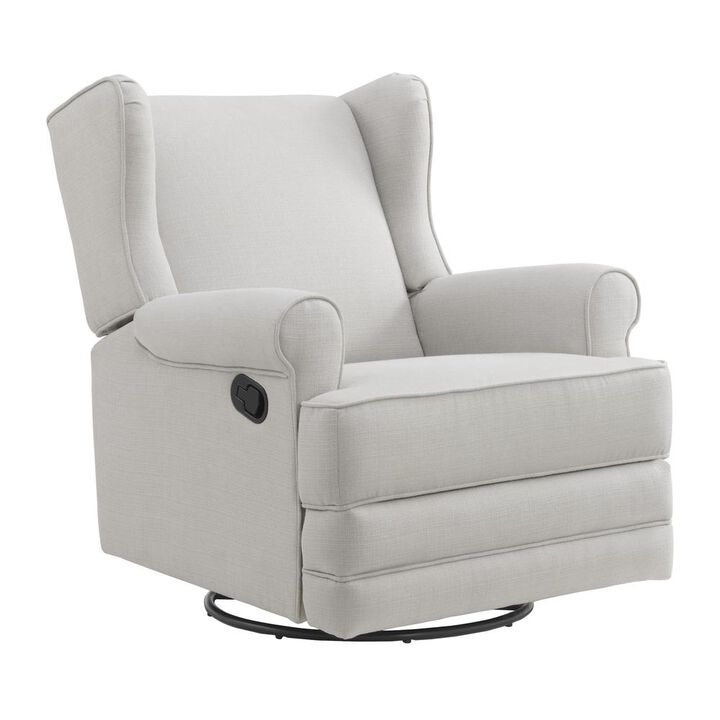 Oxford Baby Teegan Swivel Rocker / Recliner Sand