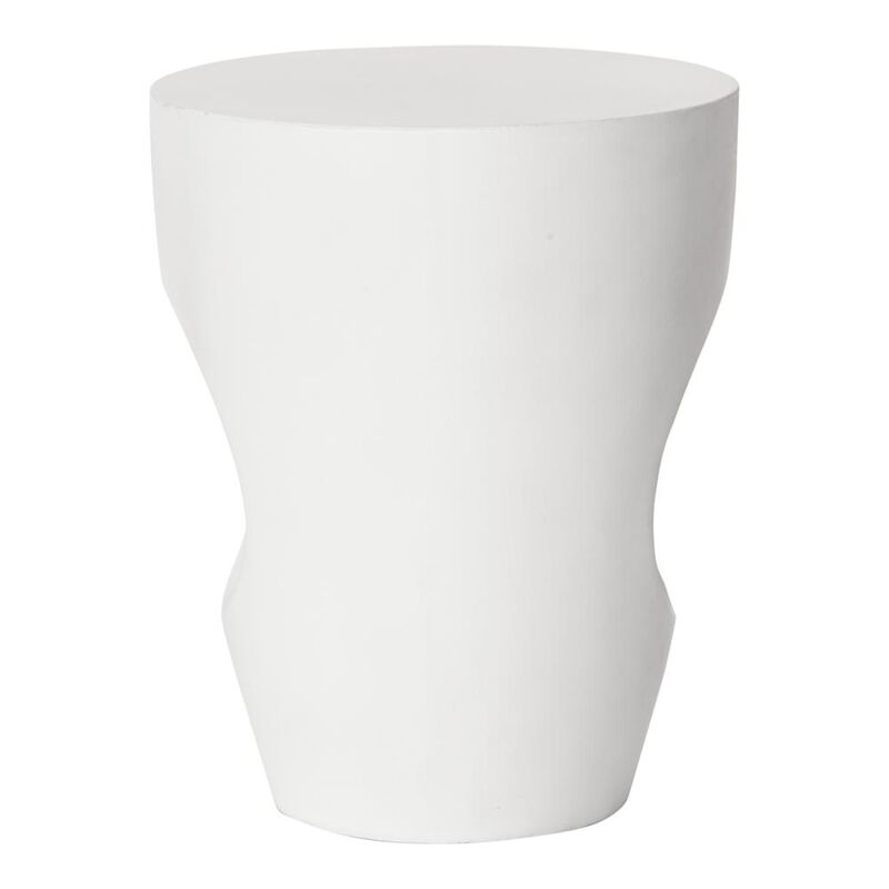 Moe's Home Collection Aylard Outdoor Stool Ivory