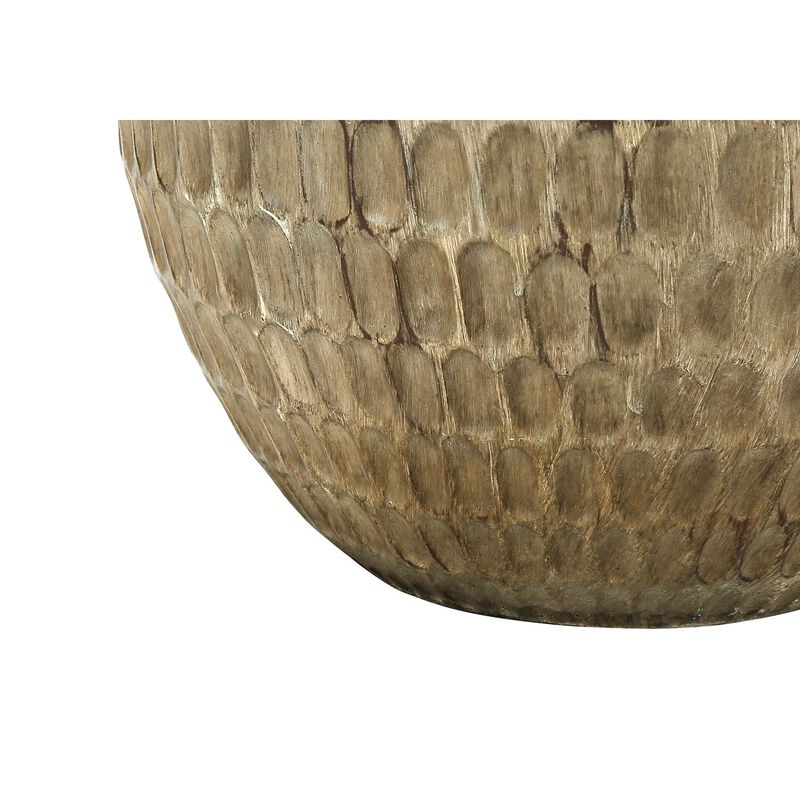 Monarch Specialties I 9606 - Lighting, 25"H, Table Lamp, Black Shade, Brown Resin, Contemporary