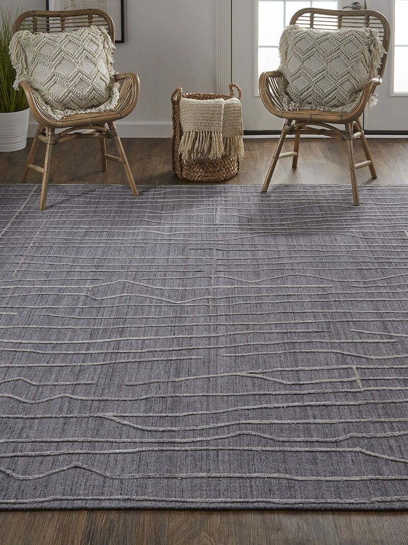 Haverhill T8000 Charcoal 8' x 10' Rug By Thom Filcia