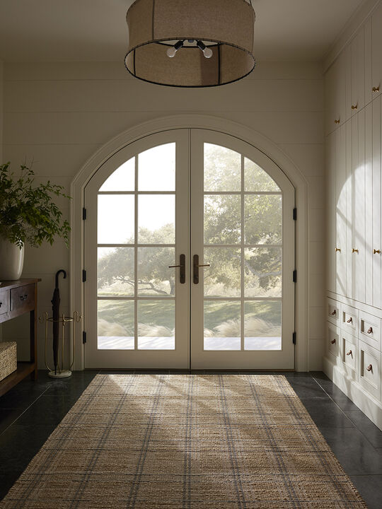 Judy JUD-02 Natural / Stone 3''6" x 5''6" Rug by Chris Loves Julia