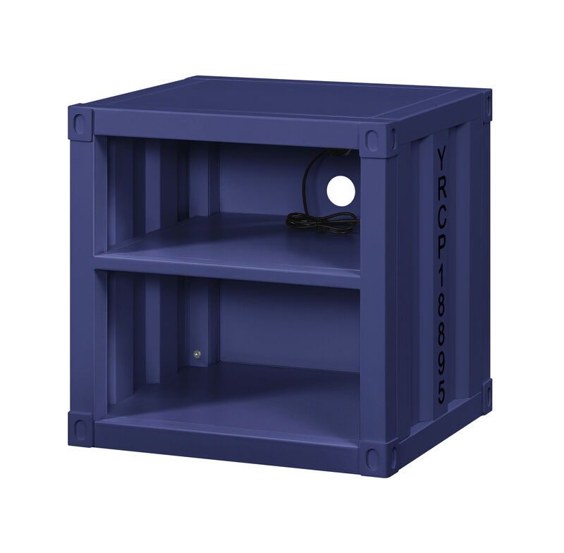 ACME Cargo Nightstand w/USB, Blue