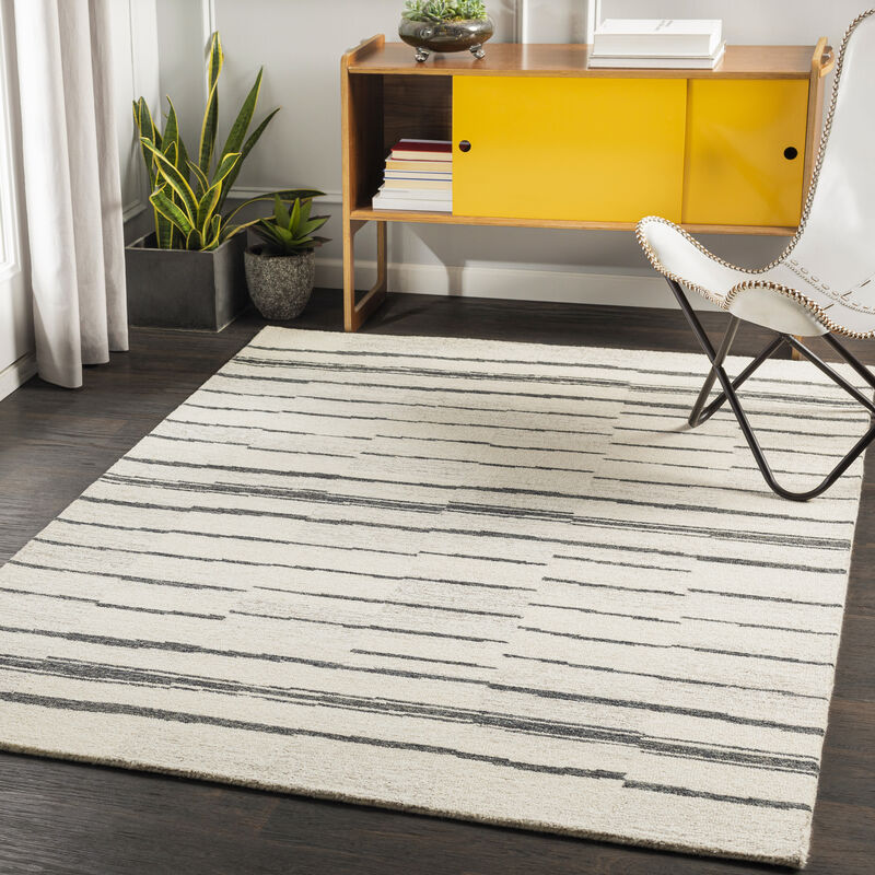 Granada GND-2327 9'9' x 13'9' Black Rug