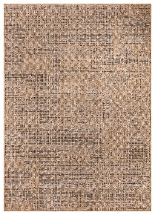 Indoor & Outdoor Rug Bohemian Style in Mottled Beige