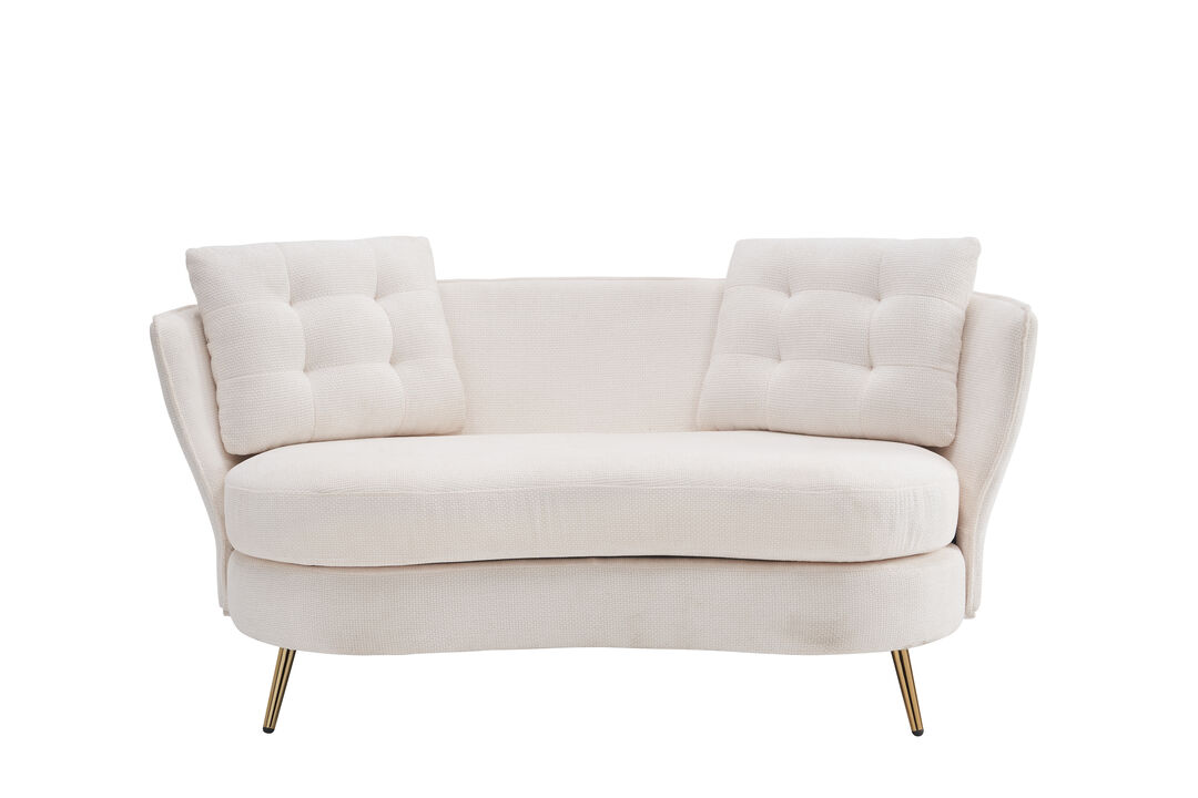 Merax Upholstered Loveseat Sofa Couch