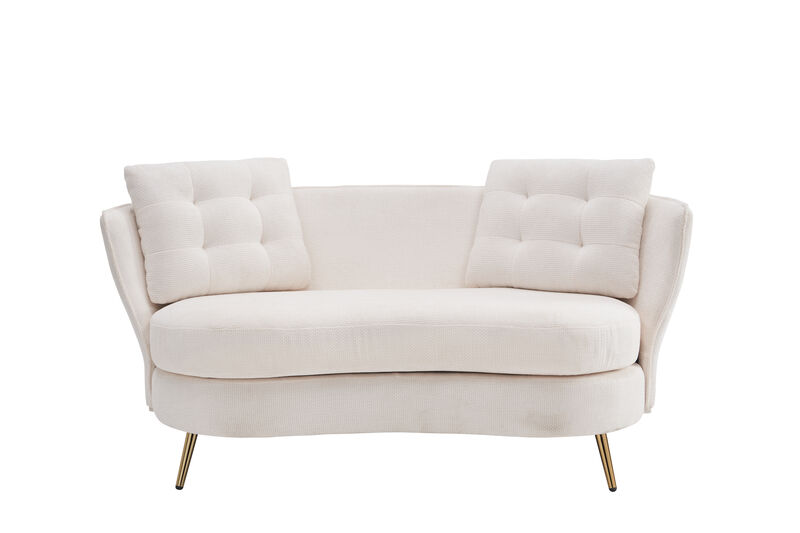 Merax Upholstered Loveseat Sofa Couch