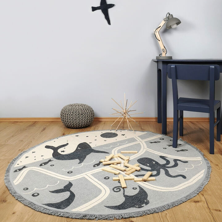 RUG LITTLE DEEP BLUE