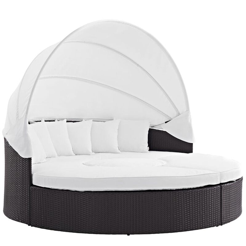 Modway Quest Canopy Outdoor Patio Daybed