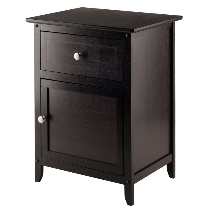 Yardlio Wood Accent Table: Stylish, Versatile, Organized Storage Solution