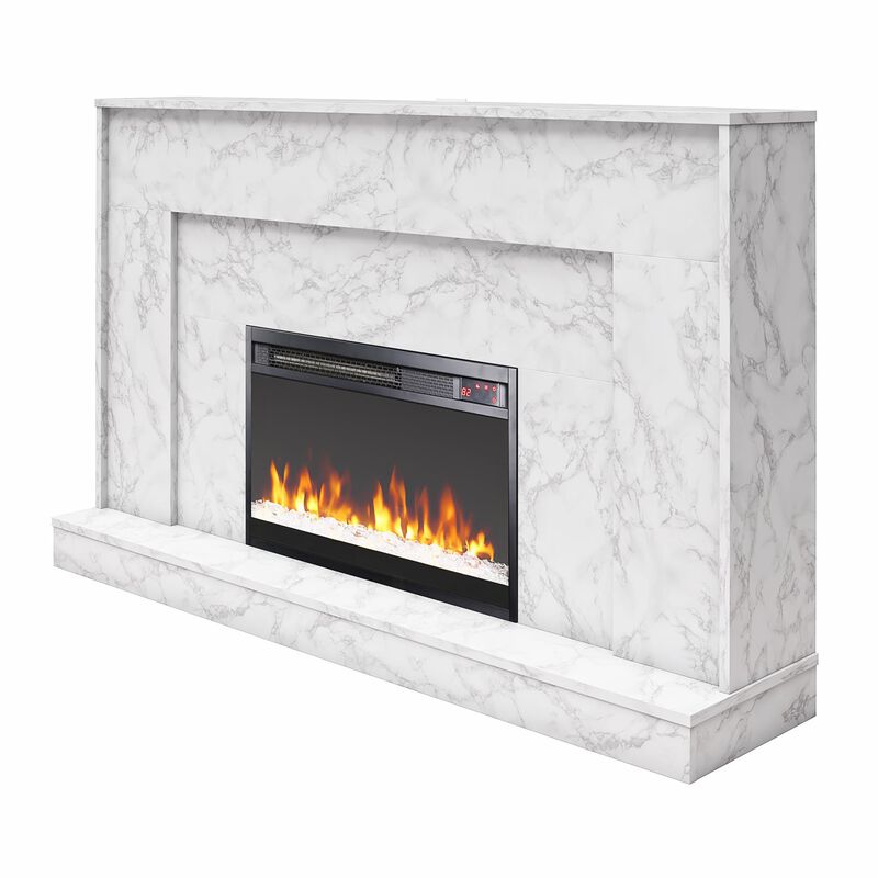 CosmoLiving by Cosmopolitan Liberty Mantel Fireplace Space Heater