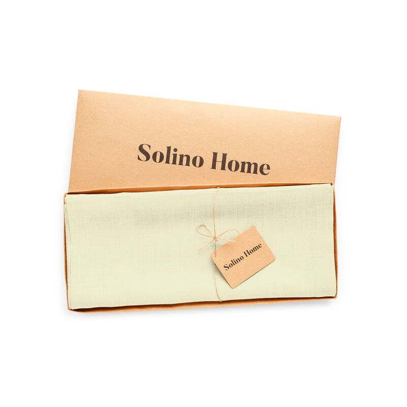 Solino Home 100% Pure Linen Table Runner | Diana