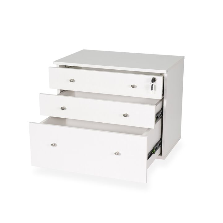 Arrow Joey Storage Cabinet Ash White