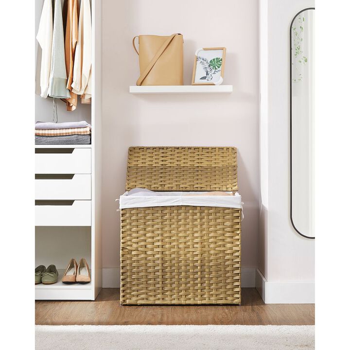 Collapsible Laundry Hamper Space-Saving Design with Easy-to-Carry Handles