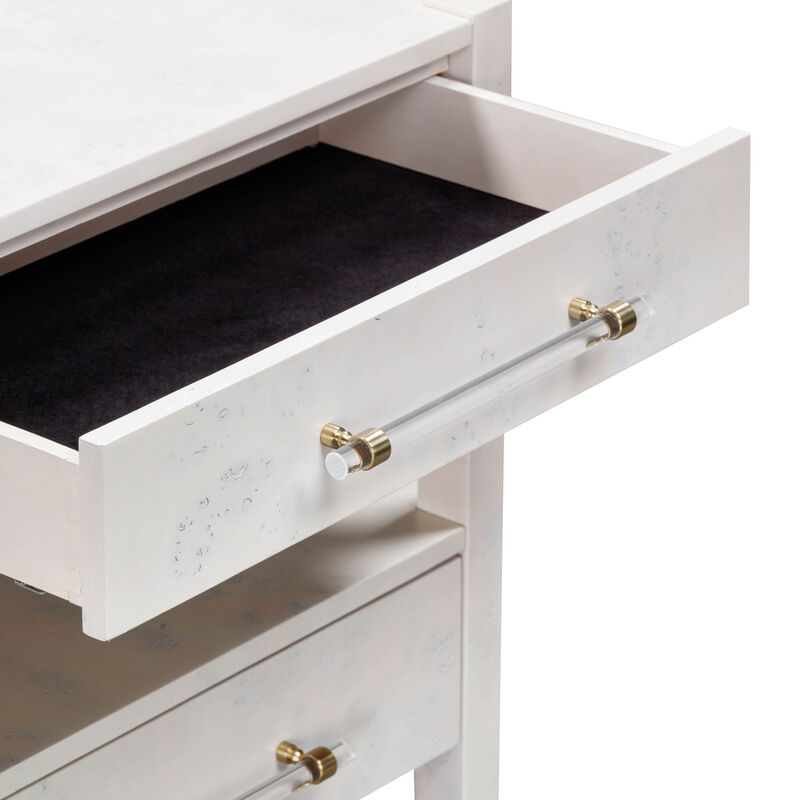 Brandyss Burl Nightstand