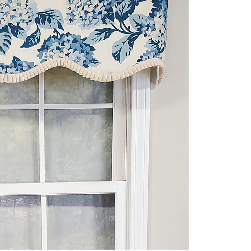 RLF Home Luxurious Modern Design Classic Summer Wind Provance Style Window Valance 50" x 16" Frolic