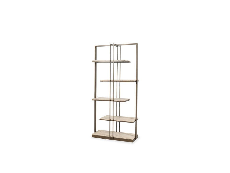 Granger Stone & Metal Etagere