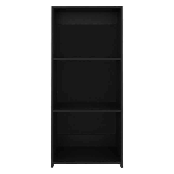 Bookcase Piney, Office, Black
