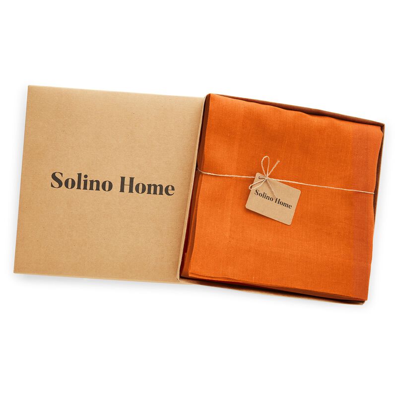 Solino Home 100% Pure Linen Tablecloth | Sonoma