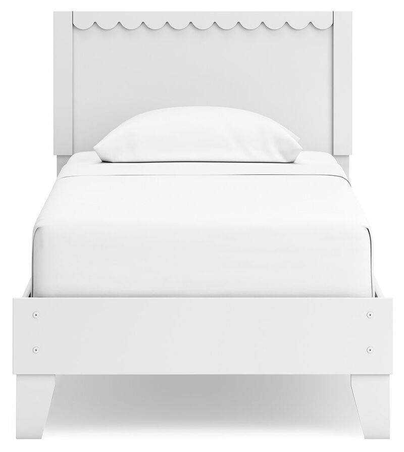 Twin Panel Platform Bed