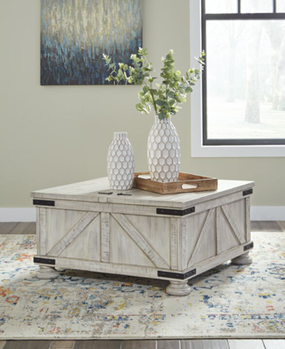 Carynhurst Cocktail Table with Storage