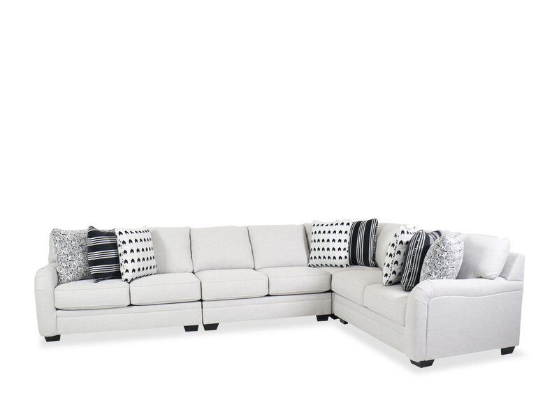 Huntsworth Gray 4-Piece Sectional