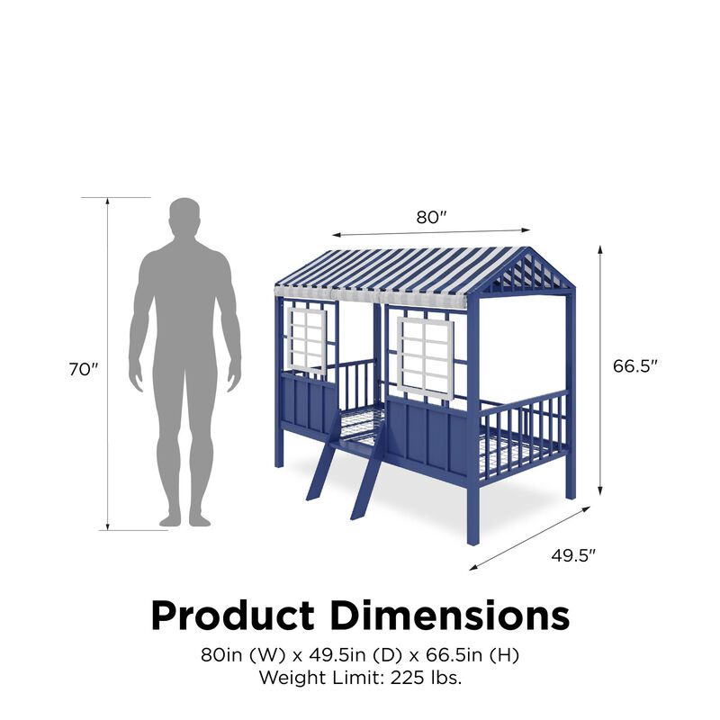 Little Seeds Rowan Valley Forest Loft Bed