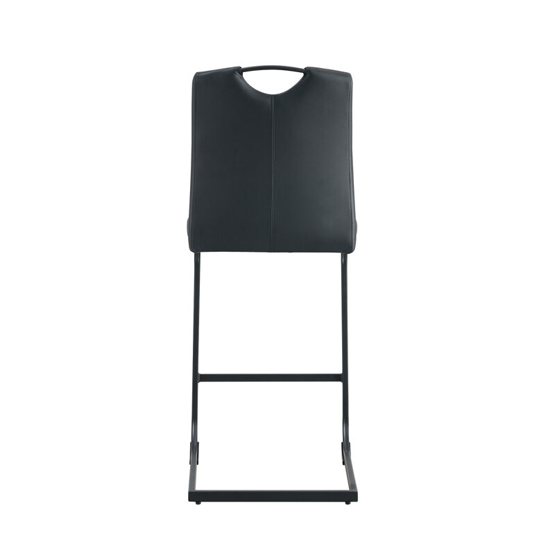 PU Chair Barstool Dining Counter Height Chair Set Of 2