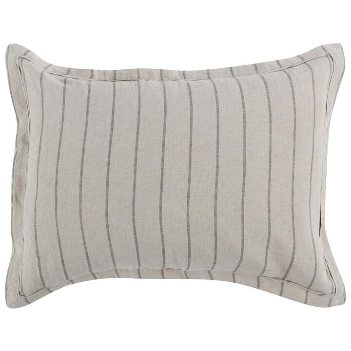 Kosas Home Kingston 100% Linen Natural Standard Sham