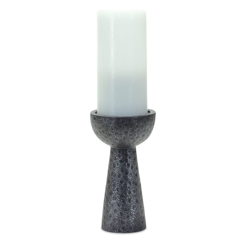 Resin Candle Holders (Set of 3) - 7"H, 9"H, 11"H for a Timeless Look