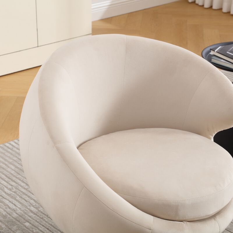 360 Degree Swivel Cuddle Chairs, Round Armchairs for Home & Office