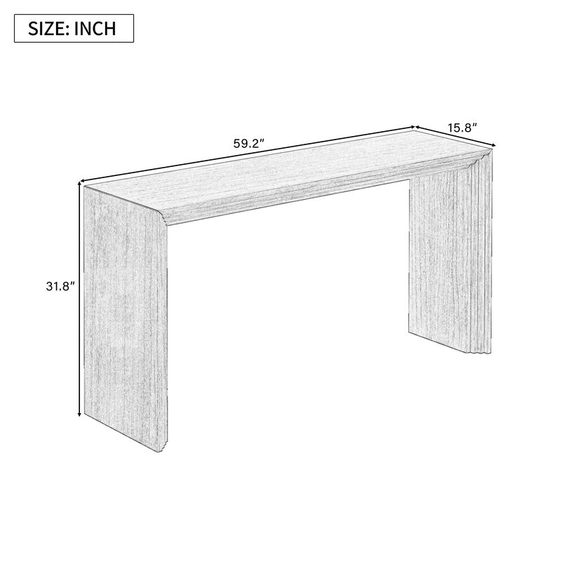Merax Modern Style Console Table