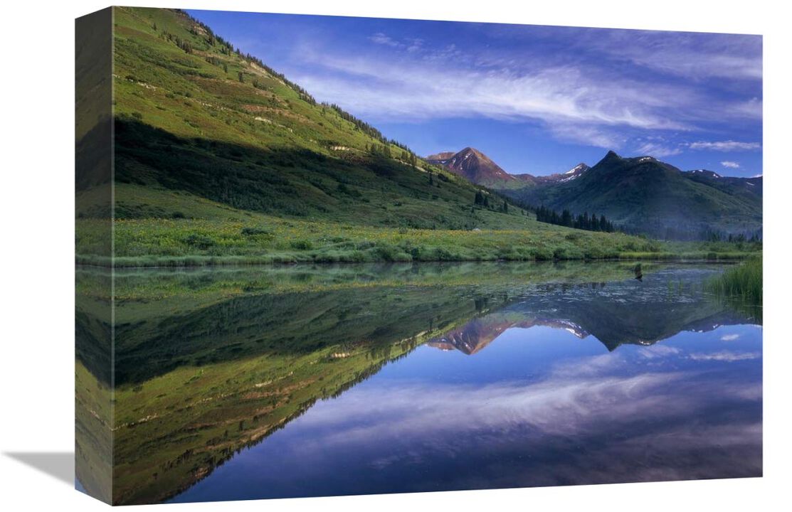 Ruby Range, Gunnison National Forest, Colorado-Canvas Art-16x12