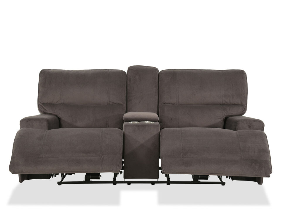 Dark Gray Power Loveseat