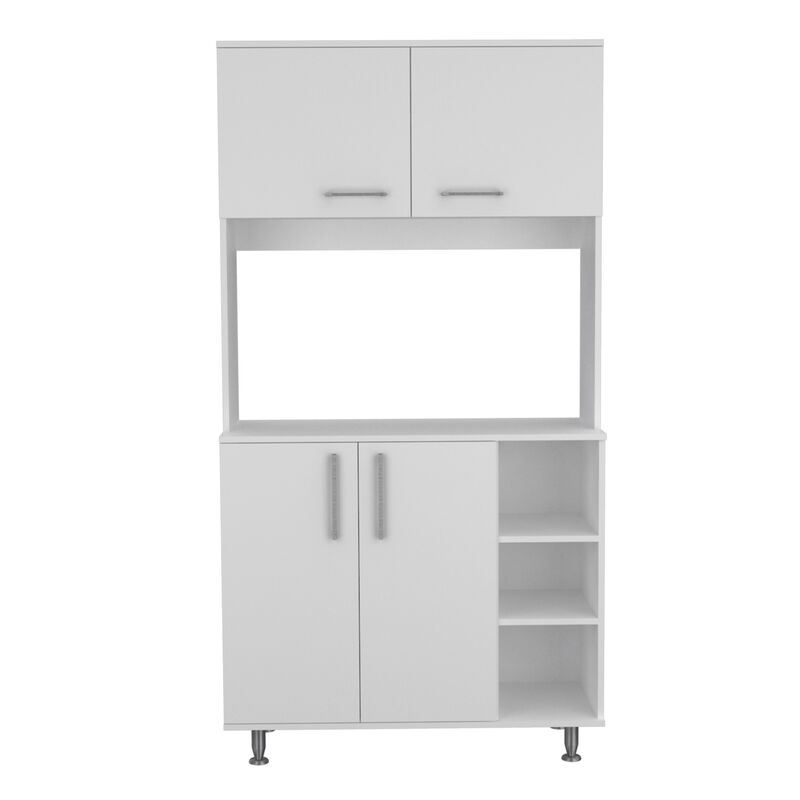 Bayshore 3-Shelf Pantry Cabinet White