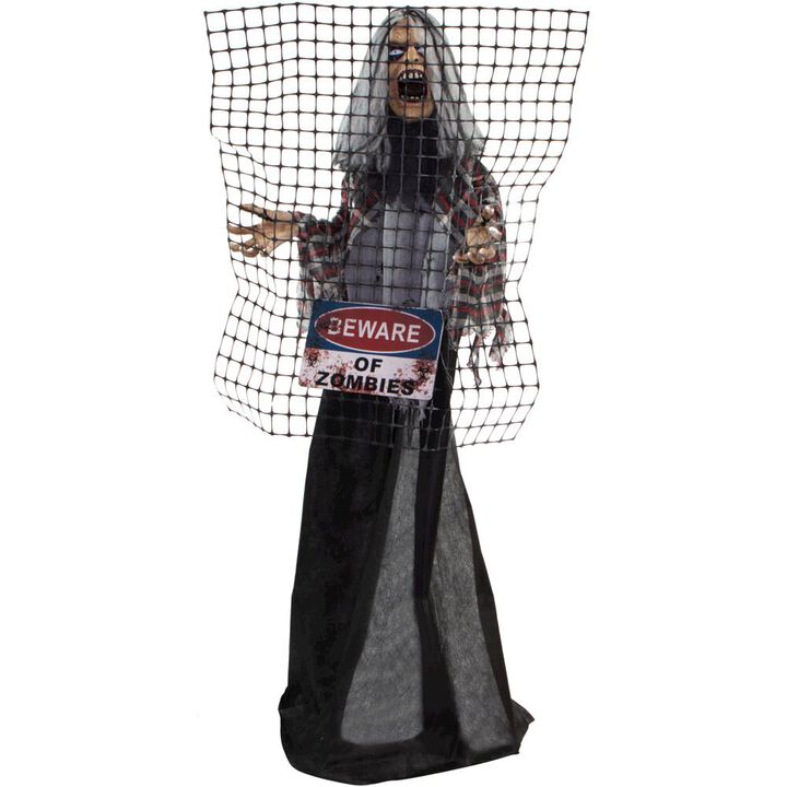 Haunted Hill Farm 60 Standing Fenced Electrocuted Man