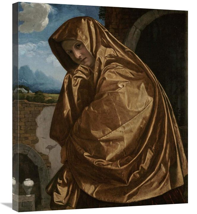 Saint Mary Magdalene at the Sepulchre-Canvas Art-25.5x30
